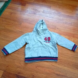 3/$10 🌟 Boys Toddler Gray Grey Greek Greece Sweatshirt Hoodie Jumbo 18 Months